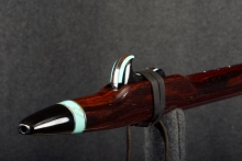 East Indian Rosewood Native American Flute, Minor, Mid A-4, #R23D